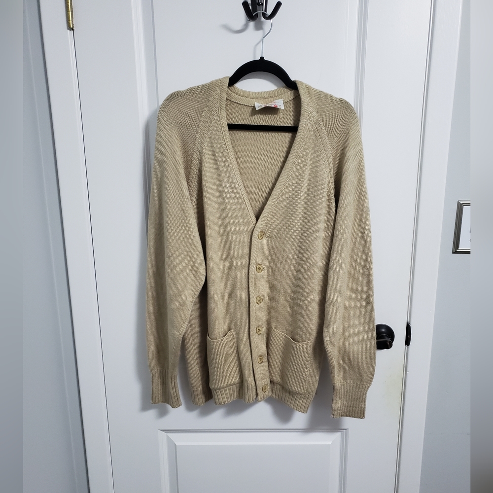 VINTAGE SIMPSONS Wool Sweater Cardigan